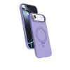 HarmonyAura Apple iPhone 17 Air Regal Magsafe Standlı Kapak - Lila