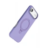 HarmonyAura Apple iPhone 17 Air Regal Magsafe Standlı Kapak - Lila