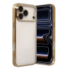 HarmonyAura Apple iPhone 17 Pro Razer Lensli Silikon - Gold