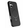 HarmonyAura Apple iPhone 17 Regal Magsafe Standlı Kapak - Siyah