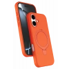 HarmonyAura Apple iPhone 17 Regal Magsafe Standlı Kapak - Turuncu