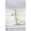 HarmonyAura CM 14K Gold Renk Kalın Zincir Model Kadın Bileklik