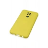 HarmonyAura  General Mobile Gm 20 Kılıf Nano Içi Kadife Silikon - Sarı