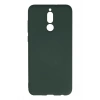 HarmonyAura  Huawei Mate 10 Lite Kılıf Nano Içi Kadife Silikon - Koyu Yeşil