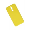 HarmonyAura  Huawei Mate 10 Lite Kılıf Nano Içi Kadife Silikon - Sarı