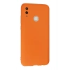 HarmonyAura  Huawei P Smart 2019 Kılıf Nano Içi Kadife Silikon - Turuncu