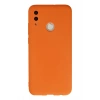 HarmonyAura  Huawei P Smart 2019 Kılıf Nano Içi Kadife Silikon - Turuncu