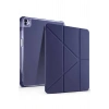 HarmonyAura iPad Air 13 (2024) Kılıf Kalemlikli Mars Tablet Kılıfı - Lacivert