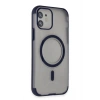 HarmonyAura iPhone 11 Hilton Magsafe Kapak - Lacivert