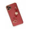 HarmonyAura  Iphone 11 Pro Max Kılıf Esila Silikon - Kırmızı