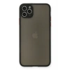 HarmonyAura  Iphone 11 Pro Max Kılıf Montreal Silikon Kapak - Siyah