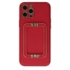 HarmonyAura  Iphone 12 Pro Kılıf Coco Elit Kapak - Kırmızı