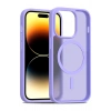 HarmonyAura iPhone 14 Pro Jota Magsafe Kapak - Lila
