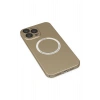 HarmonyAura  Iphone 14 Pro Kılıf Jack Magneticsafe Lens Silikon - Gold