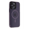HarmonyAura iPhone 14 Pro Kılıf Tigra Magsafe Kapak - Derin Mor