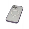HarmonyAura  Iphone 14 Pro Max Kılıf Grand Magneticsafe Kapak - Mor