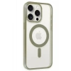 HarmonyAura  Iphone 15 Pro Kılıf Erozi Magsafe Kapak - Gri
