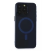 HarmonyAura  Iphone 15 Pro Kılıf Lodos Magneticsafe Mat Kapak - Mavi