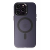 HarmonyAura iPhone 15 Pro Kılıf Mateks Magsafe Kapak - Derin Mor