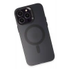 HarmonyAura iPhone 15 Pro Kılıf Mateks Magsafe Kapak - Siyah