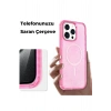 HarmonyAura  Iphone 15 Pro Kılıf Star Magsafe Kapak - Pembe