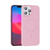 HarmonyAura iPhone 15 Pro Max Broş Magsafe Kapak - Pembe
