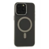 HarmonyAura  Iphone 15 Pro Max Kılıf Lodos Magneticsafe Mat Kapak - Titan Gri