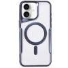 HarmonyAura  Iphone 16 Kılıf Boyi Magsafe Silikon Kapak - Lacivert