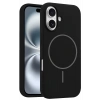 HarmonyAura iPhone 16 Plus Kılıf Jully Magsafe Kapak - Siyah