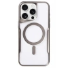 HarmonyAura  Iphone 16 Pro Max Kılıf Boyi Magsafe Silikon Kapak - Titan Gri
