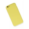 HarmonyAura  Iphone 6 Kılıf Nano Içi Kadife Silikon - Sarı
