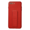 HarmonyAura  Iphone 7 Plus Kılıf Coco Deri Standlı Kapak - Kırmızı