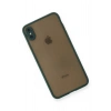 HarmonyAura  Iphone X Kılıf Montreal Silikon Kapak - Yeşil