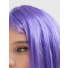 HarmonyAura Lila Renk Uzun Düz Parti Peruğu