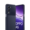 HarmonyAura Oppo A5 4G Auto Focus Karbon Kapak - Lacivert