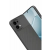 HarmonyAura Oppo A6 Pro 4G Auto Focus Karbon Kapak - Gri