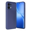 HarmonyAura Oppo A6 Pro 4G Auto Focus Karbon Kapak - Lacivert