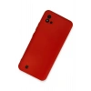 HarmonyAura  Realme C11 2021 Kılıf Nano Içi Kadife Silikon - Kırmızı