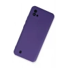 HarmonyAura  Realme C11 2021 Kılıf Nano Içi Kadife Silikon - Mor