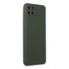 HarmonyAura  Realme C11 Kılıf Nano Içi Kadife Silikon - Koyu Yeşil
