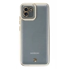 HarmonyAura  Samsung Galaxy A03 Kılıf Liva Lens Silikon - Beyaz