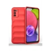 HarmonyAura  Samsung Galaxy A03s Kılıf Optimum Silikon - Kırmızı
