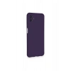 HarmonyAura  Samsung Galaxy A04 Kılıf Nano Içi Kadife Silikon - Mor