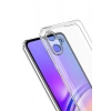 HarmonyAura Samsung Galaxy A07 4G Lüx Şeffaf Silikon - Şeffaf