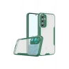 HarmonyAura  Samsung Galaxy A14 4g Kılıf Platin Silikon - Yeşil