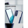 HarmonyAura  Samsung Galaxy A54 5g Kılıf Platin Silikon - Siyah