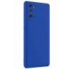 HarmonyAura Samsung Galaxy Note 20 Kılıf First Silikon - Mavi
