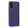 HarmonyAura  Samsung Galaxy S20 Kılıf Nano Içi Kadife Silikon - Mor