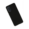 HarmonyAura  Samsung Galaxy S20 Kılıf Nano Içi Kadife Silikon - Siyah