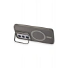 HarmonyAura Samsung Galaxy S24 Flet Lens Magsafe Kapak - Gri